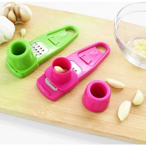 Candy Color Kitchen Accessories Plastic Ginger Garlic Grinding Tool Magic Peeler Slicer Cutter Grater Planer