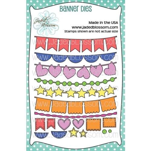 Metal cutting dies cut die Banner card Scrapbook paper craft knife mould blade punch stencls