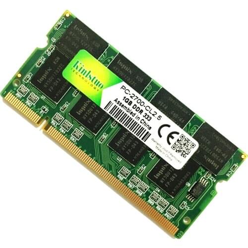 Kinlstuo Rams DDR1 1GB 333MHz memory for laptop computer