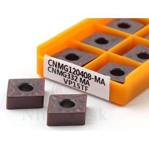 CNMG120408 MA VP15TF UE6020 US735 high quality external carbide lathe blade tool CNC Lathe tool Turning insert CNMG120408MA