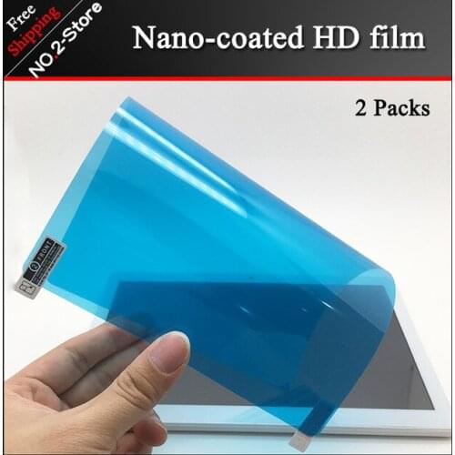 Nano-coated Film For CARBAYTA P80 2018 release 10.1 inch tablet HD Screen protection film For LZWI T805C P80 ,2 packs