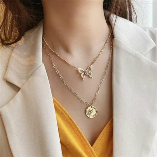 2021 New Arrival Necklaces Trendy Link Chain Party Necklace Simple Elegant Female Korean Fashion Jewelry For Women