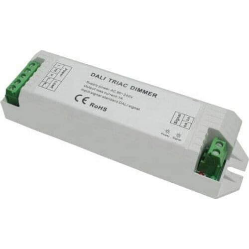 AC90-240V LED DALI TRIAC Dimmer with DALI dimming signal ;200W LN-DALIDIMMER-LAMP-1CH DALI TRIAC Dimmer