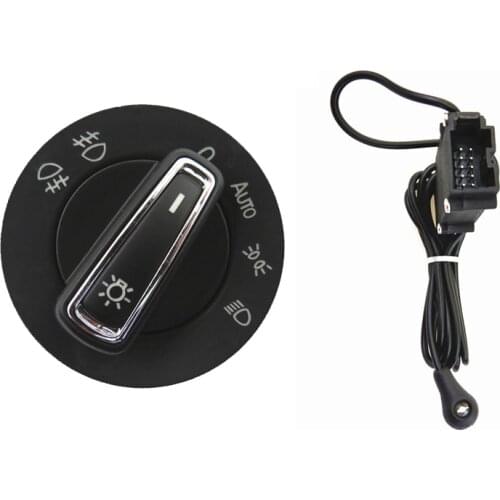 1Set Automatic Headlight Auto Light Switch+Module For VW Golf MK7 VII GTI POLO 6C 5GG941431D 5GG 941 431D