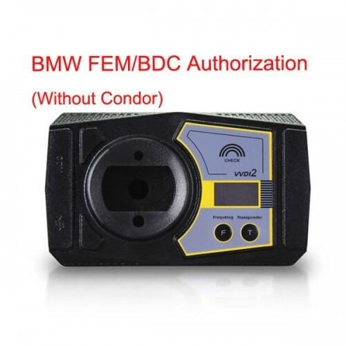 For BMW FEM/BDC Authorization for VVDI2 (Without Condor)