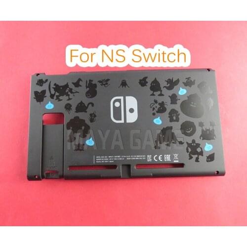 Black Color Housing Shell Case For Nintend Switch NS Console Case Replacement Back Bottom Faceplate Cover