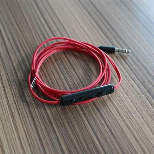 Diy earphone wire with mic Fully compatible universal cable