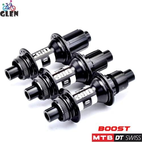 DT SWISS Brake BOOST 148X12 141X10 HG/XD/MS 350 Bicycle Wheel Sealed Bearing Elbow Hub 28 Hole Center Lock Disc