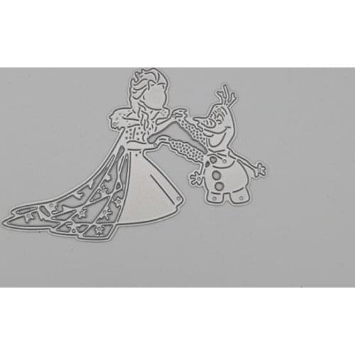 Beauty and her little friends New Design Craft Metal Cutting Die Scrapbooking Album Paper DIY Card Craft Embossing Die Cuts