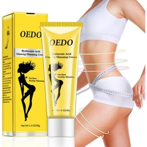 1/2PCS Slimming Cream Hyaluronic Acid Ginseng Slimming Product Body Weight Loss Reduces Fat Burning Whole Body Effective TSLM1