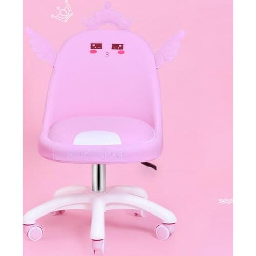 Small house cute computer chair student dormitory light study chair small space rotary lift chair home