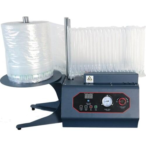 Buffer Air Column Cushion Machine Automactic Filling Pillow Machine Inflatable Packaging Flm Bubble Wrap Packing Film Making