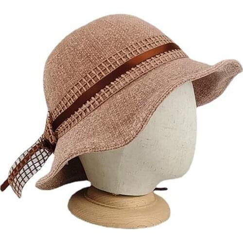 Cork Canvas Wig Mannequin Head Caps Glasses Display Stand Model Freestanding