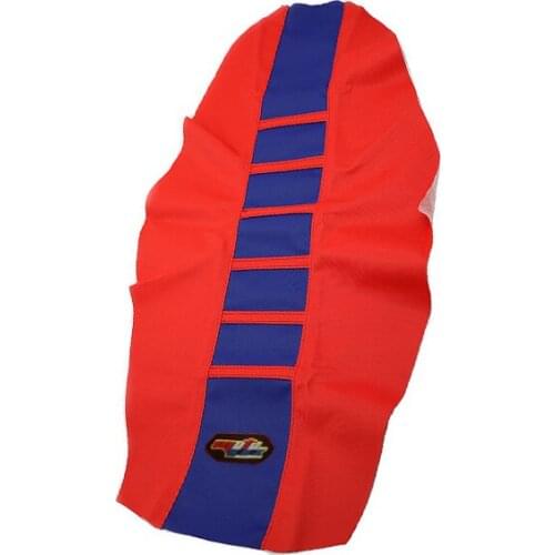 Ribbed Rubber Gripper Soft Seat Cover For Honda Yamaha Suzuki Kawasaki KTM SX SXF XC XCF Dirt Bike Off Road Motocross