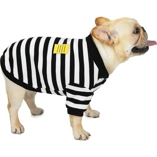 Autumn Winter Puppy French Bulldog Clothes Fashion Knitted Plaid Pet Dog Sweater Outfit Apparel Chihuahua Ropa Perro Clothes