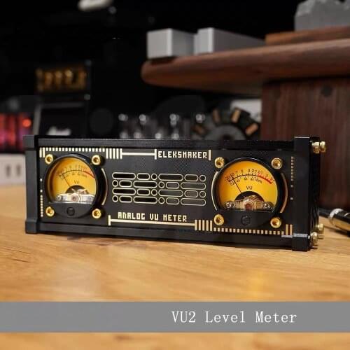 VFD creative retro glow electronic VFD fluorescent tube clock art clock desktop ins decoration gift level pickup meter voice con