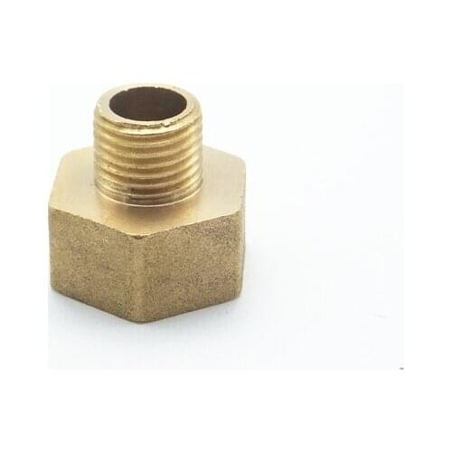 1/4" BSPT Female Thread x 1/8" BSPT Male Thread Brass Pipe Fitting Adapter Coupler Connector