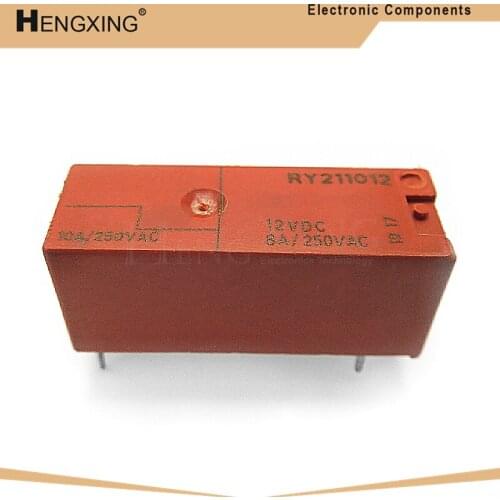 1piece Relays RY211012 12VDC 118F-1C-12V DIP-5 In Stock