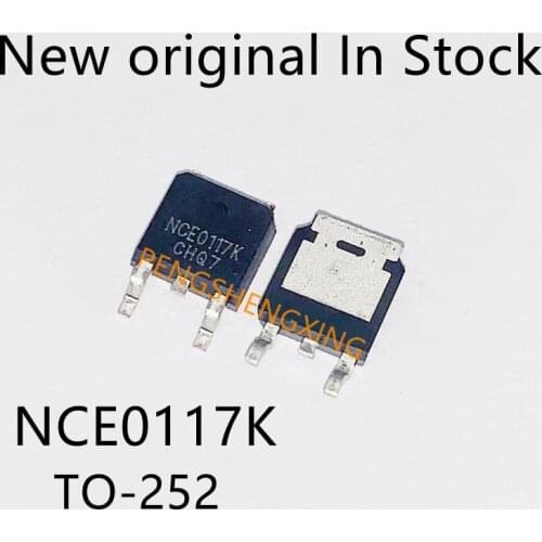 10PCS/LOT NCE0117K 100V 17A TO-252 New original spot hot sale