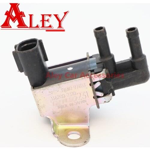 17650-97403 136200-2310 EGR Vacuum Control Solenoid Valve Vapor Canister Purge vacuum solenoid For Daihatsu YRV M2 1.3L Used