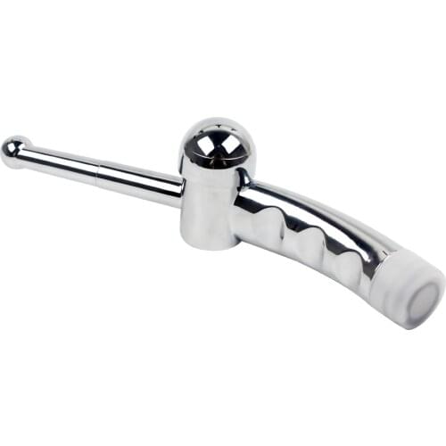 7 Hole Anal Douche Vaginal and Anal Rinse Sex Cleaning Shower Enema-tor Enema Silver Sex Toys for Men And Women