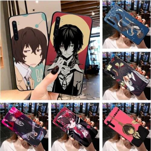 Anime Bungou Stray Dogs Dazai Osamu Phone Case For OPPO Realme 6 Pro XT Realme C3 5 Pro C2 RENO2-Z A11X