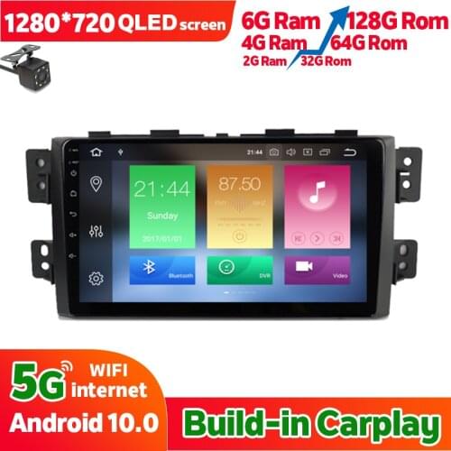 6GB Ram 128GB Rom Car Radio For Kia Borrego 2008 GPS NAVIGATION Mohave Android 10 Multimedia Player Autoradio Bluetooth Stereo