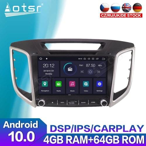 Car GPS Navigation Android Radio For Hyundai Creta ix25 2014 - 2018 Car Multimedia Audio Autoradio Video Carplay Stereo Unit HD