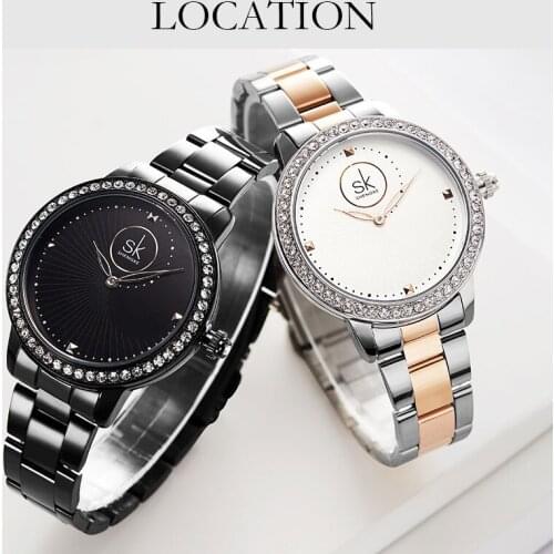 Rose Gold Ladies Watch Luxury Womens Watch Japan Quartz Watches Bracelet Wrist Watch Movement High Quality Women Stainless Steel