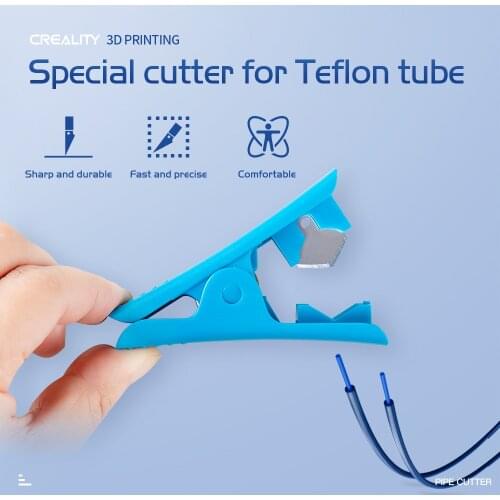 CREALITY 3D Printer Part Special Cutter Pipe Tube Hose Cutter Pipe Cutter Accurate Tubing Cutting Tool(Blue)