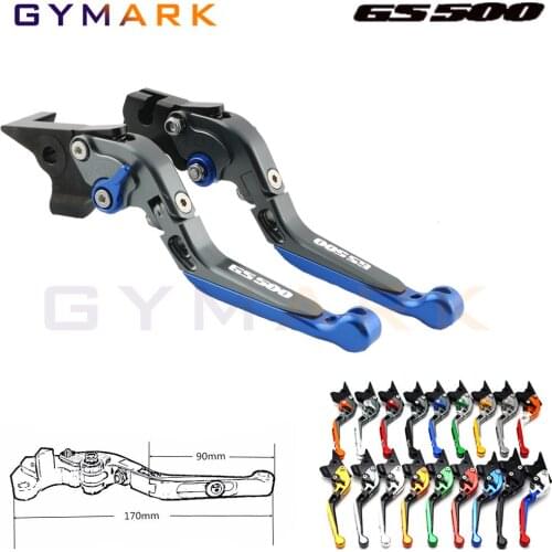 Foldable and Extended Brake CNC Clutch Lever for Suzuki GS500 GS500E GS500 E 1995-1999