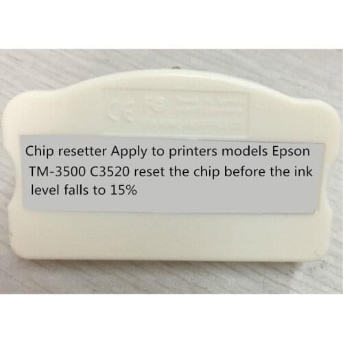 Einkshop TM-3500 C3520 Resetter TM3500 C3520 for epson CSJIC22P(BK) SJIC22P(C) SJIC22P(M) SJIC22P(Y) printer parts