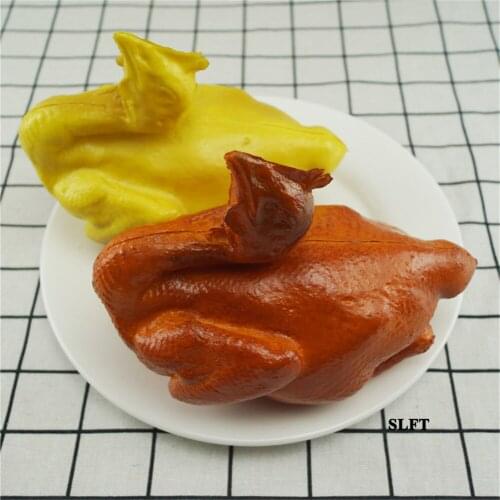 Artificial food animal model deli delicatessen store shop decoration fake simulation fried roast chicken Drumsticks wings props