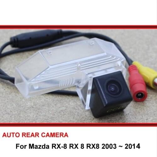 For Mazda RX-8 RX 8 RX8 2003~2012 Rear View Camera Reversing Camera Car Back up Camera HD CCD Night Vision Vehicle Cam