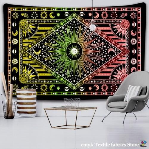 Beautiful Night Sky Wall Tapestry Home Decorations Wall Hanging Forest Starry Night Tapestries For Living Room Bedroom