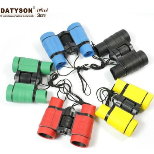 Mini Kids Binoculars Outdoor Sports Optics 4x30 HD Viewing Concert Bird Watching Binoculo Binocolo - Child Birthday Present Gift