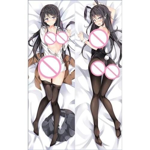 Rascal Does Not Dream of Bunny Girl Senpai (Seishun Buta Yaro) sexy Mai Sakurajima Dakimakura pillow cover body Pillowcase