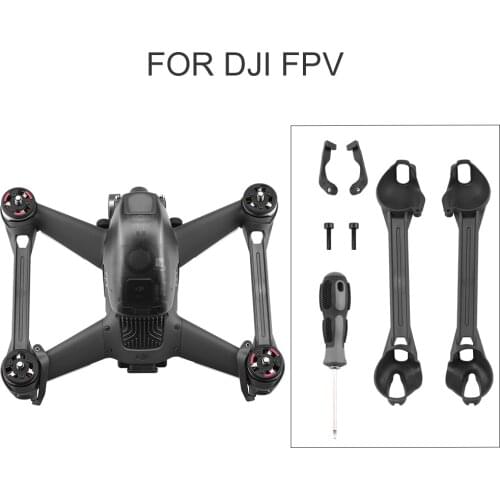 NEW Arm Bracers Component Accessories Set For DJI FPV Drone Arm Strengthening Protective Tape Arm Bracers Screwdriver