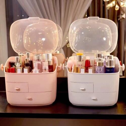 Makeup Organizer Desktop Drawer Cosmetic Storage Box Rack Jewelry Container Make Up Case Makeup Brush Holder Organizer Box