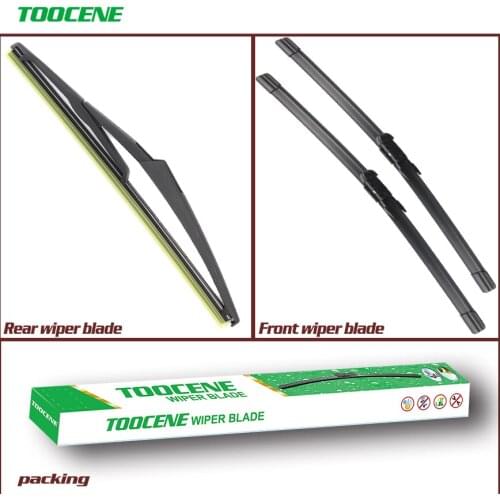 Front And Rear Wiper Blades For Mercedes GL-Class X164 2006-2012 High Quality Rubber Windshield wiper Car Accessories