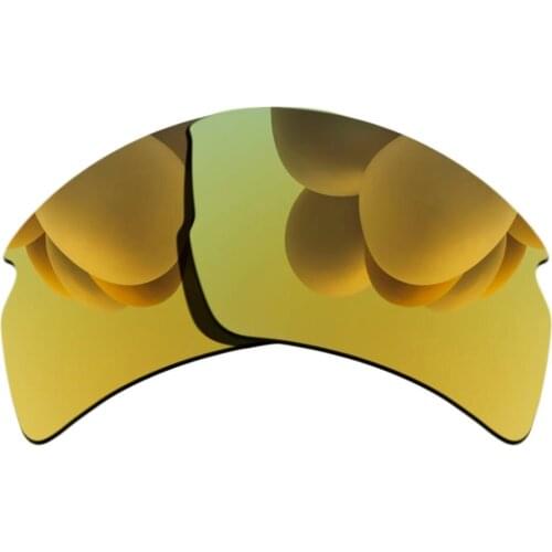 Polarized Sunglasses Replacement Lenses for-Flak 2.0 XL OO9188 Frame - Yellow Golden