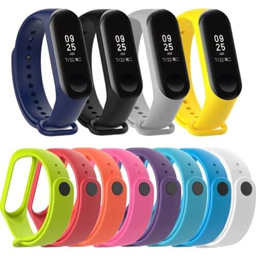 Miband strap 4 / 3 / 5 bracelet for my Band 5 sport strap, silicone wristwatch for my band 5