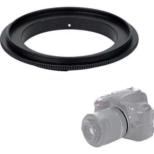 Reverse ring 52mm Macro Reverse lens Adapter Ring for NIKON AI Mount for D3100 D7100 D7000 D5100 D5000 18-55mm 50 f1.8 LENS