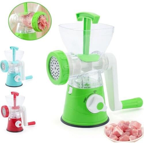 Manual Meat Grinder Multifunctional Vegetable Chopper Fruit Mincer Food Processor Household Kitchen Tools