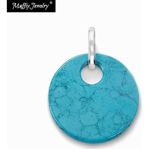 Blue Stone Ornament Pendant,Europe Style Glam Jewelry Good Jewelry For Women, Gift In Silver,Super Deal