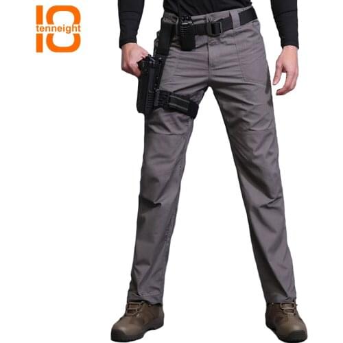 TENNEIGHT Military Army Pants Mens Urban commuter Tactical pants lightweight Waterproof Combat Trousers camping hiking pants
