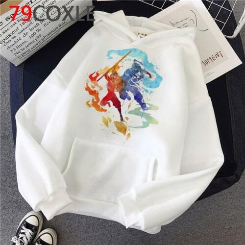 Avatar the Last Airbender hoodies Anime Clothes printed Ulzzang harajuku Men women Autumn Winter sweatshirts Oversized
