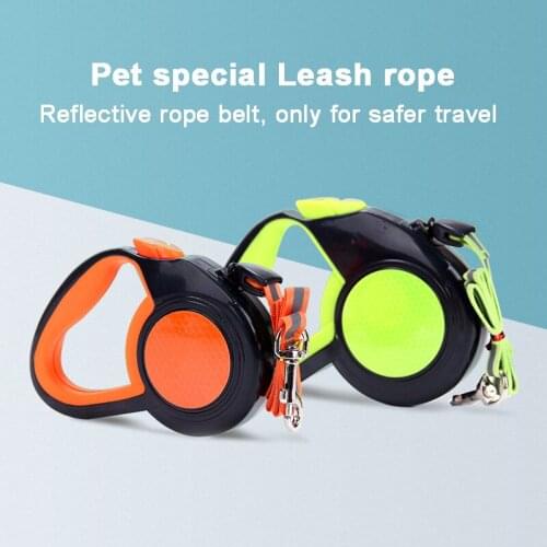 High Qulity Dog Leash Automatic Retractable For Large Medium Small Dogs Led Leash Puppy Retractable Extending Leads Rope Collar