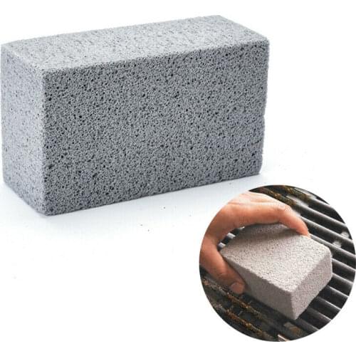 1/2Pcs BBQ Grill Cleaning Brick Block Barbecue Cleaning Stone BBQ Racks Stains Grease Cleaner BBQ Tools Kitchen Decorate Gadgets