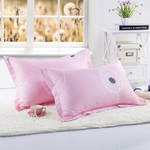1pc Moon Stars Polyester Pillow Case Home Decorative Pillowcase 48cm*74cm Soft Home Bedroom Pillow Cover 50